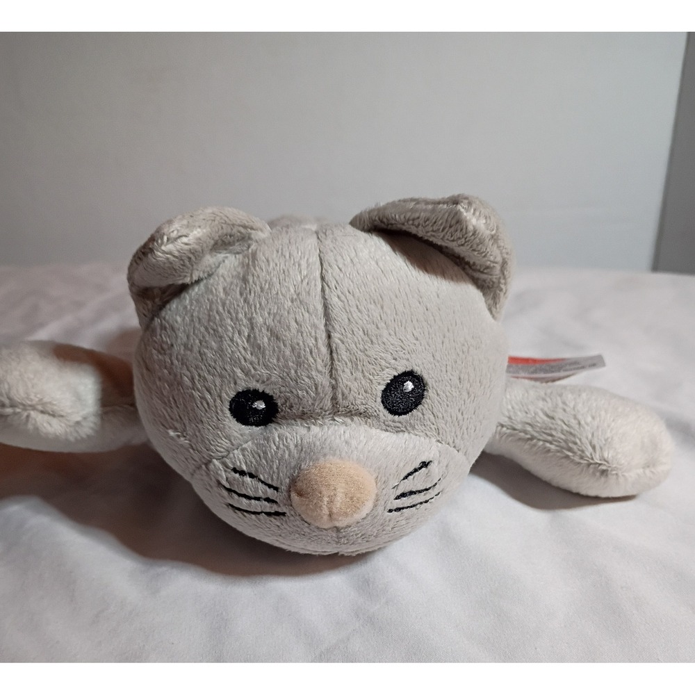 Melissa & Doug Gray Cat Plush Stuffed Animal Kitten Soft Toy 8 Inch